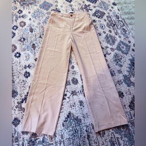 Love Tree Classic Beige Wide Leg Pants